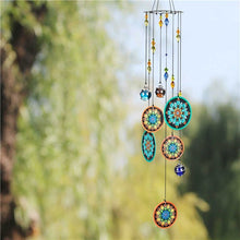 Load image into Gallery viewer, Abstract Multicolor Evil Eyes Wind Chimes - Wind Chime