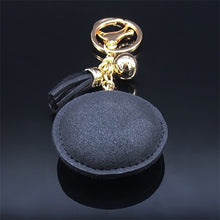 Load image into Gallery viewer, Black Stone Studded Tree of Life Keychain - Keychain