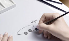 Load image into Gallery viewer, Blue and White Stone Star Design Open Cuff Evil Eye Silver Bracelet - Bracelet