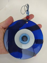 Load image into Gallery viewer, Dark Blue Evil Eye Wall Hangings - Wall HangingWaterdrop Shape