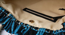 Load image into Gallery viewer, Embroidered Evil Eye and Hamsa Hand Tassel Weave Natural Straw Handbags - HandbagEvil Eye
