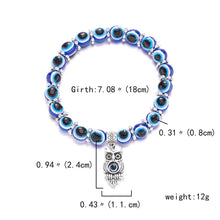 Load image into Gallery viewer, Evil Eye and Hamsa Hand Beaded Bracelets (8 Designs) - BraceletEvil Eyes and Hamsa Hands with Hamsa Hand Charm
