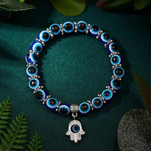 Load image into Gallery viewer, Evil Eye and Hamsa Hand Beaded Bracelets (8 Designs) - BraceletEvil Eyes and Hamsa Hands with Hamsa Hand Charm