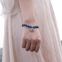 Load image into Gallery viewer, Evil Eye and Hamsa Hand Beaded Bracelets (8 Designs) - BraceletEvil Eyes and Hamsa Hands with Hamsa Hand Charm