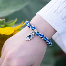 Load image into Gallery viewer, Evil Eye and Hamsa Hand Beaded Bracelets (8 Designs) - BraceletEvil Eyes with Owl Charm