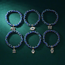 Load image into Gallery viewer, Evil Eye and Hamsa Hand Beaded Bracelets (8 Designs) - BraceletEvil Eyes and Hamsa Hands with Hamsa Hand Charm