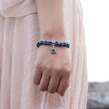 Load image into Gallery viewer, Evil Eye and Hamsa Hand Beaded Bracelets (8 Designs) - BraceletEvil Eyes and Hamsa Hands with Hamsa Hand Charm