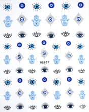 Load image into Gallery viewer, Evil Eye Nails - Evil Eye Nail Art Design Stickers - AccessoriesWG837