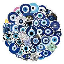 Load image into Gallery viewer, Evil Eye Protection Stickers - 50 pcs - Sticker