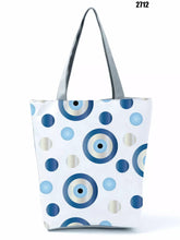 Load image into Gallery viewer, Evil Eye Tote Bag - Evil Eye Beach Bag - 19 Designs - Accessories2712