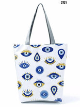 Load image into Gallery viewer, Evil Eye Tote Bag - Evil Eye Beach Bag - 19 Designs - Accessories2721