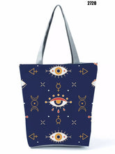 Load image into Gallery viewer, Evil Eye Tote Bag - Evil Eye Beach Bag - 19 Designs - Accessories2720