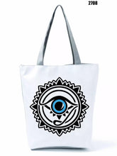 Load image into Gallery viewer, Evil Eye Tote Bag - Evil Eye Beach Bag - 19 Designs - Accessories2708