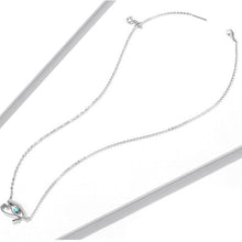 Load image into Gallery viewer, Eye of Horus Evil Eye Silver Necklace - Necklace