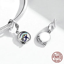 Load image into Gallery viewer, Eye of Horus Evil Eye Silver Pendant - Pendant