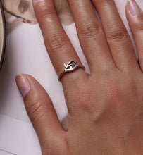Load image into Gallery viewer, Eye of Horus Evil Eye Silver Ring - Ring