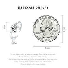 Load image into Gallery viewer, Eye of Horus Evil Eye Silver Ring - Ring
