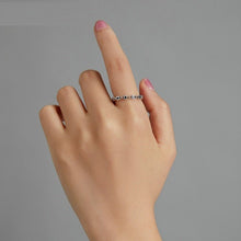 Load image into Gallery viewer, Eye Shaped Evil Eye Finger Wrap Ring - Ring6Dark Blue