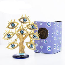 Load image into Gallery viewer, Golden Eye-Themed Evil Eye Desktop Ornament - Ornament