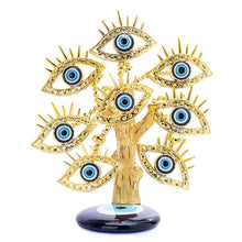 Load image into Gallery viewer, Golden Eye-Themed Evil Eye Desktop Ornament - Ornament