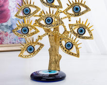 Load image into Gallery viewer, Golden Eye-Themed Evil Eye Desktop Ornament - Ornament