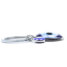 Load image into Gallery viewer, Metallic Dual Evil Eye Keychains - 10 Designs - KeychainDesign 1