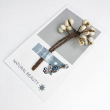 Load image into Gallery viewer, Multicolor Stone Hamsa Hand Silver Necklace - Necklace
