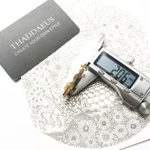 Load image into Gallery viewer, Multicolor Stone Hamsa Hand Silver Pendant - Pendant