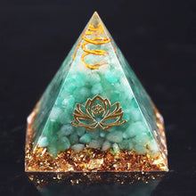 Load image into Gallery viewer, Orgone Pyramid with Luckiest Adventurine - Home Decor5 cm or 1.96" inches