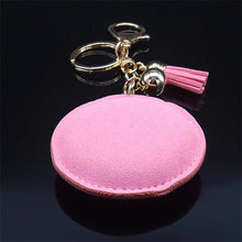 Load image into Gallery viewer, Pink Stone Evil Eye Keychains - KeychainEye Shaped Pink Evil Eye