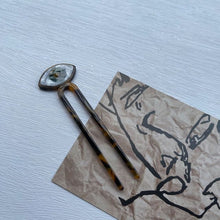 Load image into Gallery viewer, Protective Evil Eye Hair Pins - AccessoriesBrown
