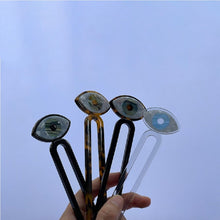 Load image into Gallery viewer, Protective Evil Eye Hair Pins - AccessoriesBrown