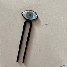 Load image into Gallery viewer, Protective Evil Eye Hair Pins - AccessoriesBlack with Brown Eye