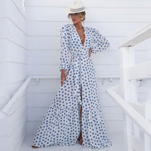 Load image into Gallery viewer, Protective White Evil Eye Swimsuit Cover Up - Four Unique Designs - AccessoriesSmall Evil Eyes - Blue