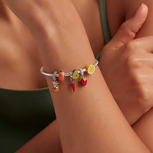 Load image into Gallery viewer, Red Chilli Cornicello Italian Evil Eye Silver Pendant - Pendant