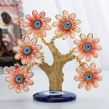 Load image into Gallery viewer, Red Flowers Themed Evil Eye Desktop Ornament - Ornament