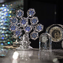 Load image into Gallery viewer, Silver Petals Evil Eye Ornament with Mighty Lord Ganesha - OrnamentOne Size