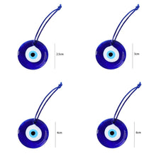 Load image into Gallery viewer, Single Blue Stone Evil Eye Car Hangings - Car HangingExtra Large