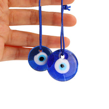 Load image into Gallery viewer, Single Blue Stone Evil Eye Car Hangings - Car HangingExtra Large