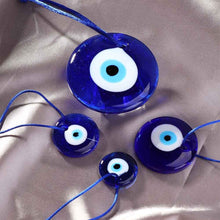 Load image into Gallery viewer, Single Blue Stone Evil Eye Car Hangings - Car HangingExtra Large