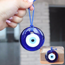 Load image into Gallery viewer, Single Blue Stone Evil Eye Car Hangings - Car HangingExtra Large
