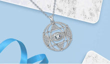 Load image into Gallery viewer, Star of David with Evil Eye Silver Pendant and Necklace - NecklacePendant and Chain