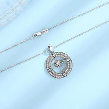Load image into Gallery viewer, Transparent Stone Studded Eye of Horus Evil Eye Pendant and Necklace - NecklaceOnly Pendant