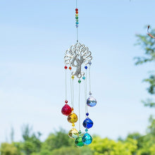 Load image into Gallery viewer, Tree of Life Wall Hanging with Multicolor Suncatcher Crystals - Wall HangingStyle 2