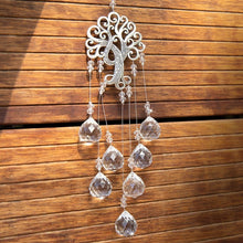 Load image into Gallery viewer, Tree of Life Wall Hanging with Transparent Suncatcher Crystals - Wall HangingStyle 2