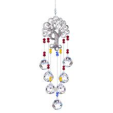 Load image into Gallery viewer, Tree of Life Wall Hanging with Transparent Suncatcher Crystals - Wall HangingStyle 2