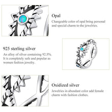 Load image into Gallery viewer, Turquoise Eye Shaped Evil Eyes Finger Wrap Ring - Ring6