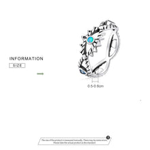 Load image into Gallery viewer, Turquoise Eye Shaped Evil Eyes Finger Wrap Ring - Ring6