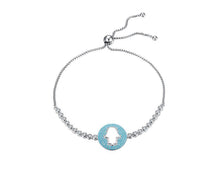 Load image into Gallery viewer, Turquoise Stone Studded Hamsa Hand Bracelet - BraceletSmall Hamsa