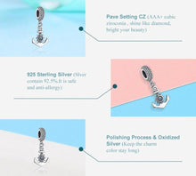 Load image into Gallery viewer, Unique Anchor Themed Evil Eye Silver Pendant - Pendant